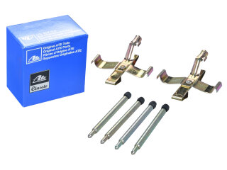 Pasador de retenci&oacute;n de pastillas de freno + placa de resorte para PORSCHE 911 3.2 Carrera TRASERO