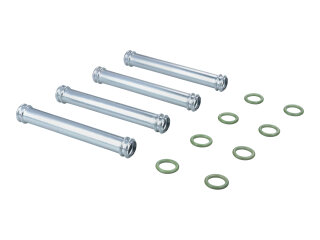 4 tuyaux de retour dhuile pour PORSCHE 911 F/G 930 964 993. Tuyau dhuile monobloc + joints d&eacute;tanch&eacute;it&eacute;.