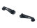 2 manivelas de ventana para PORSCHE 911 G 3.2 desde 84 - Regulador de ventana NEGRO