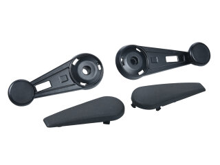 2x raamkruk voor PORSCHE 911 t/m -83 raammechanisme +...