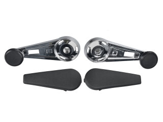 2x window cranks for PORSCHE 911 up to -83 window regulator + CHROME cover