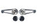 2x Raamhendels voor PORSCHE 911 F SWB tot -68 Raammechanisme + afdekking