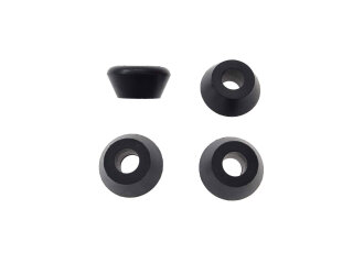 4 topes de goma para amortiguadores de PORSCHE 356 911 F/G 930 TRASEROS