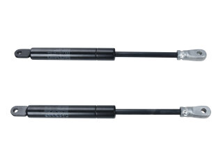 2x Gas Springs for Hood of PORSCHE 911 930 964 993 with Rear Spoiler