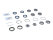 4x Wiellagers voor PORSCHE 924 944 tot -85 VOOR + ACHTER COMPLETE SET