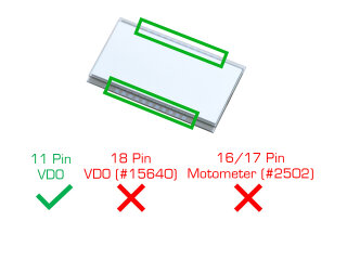Tacho Display f&uuml;r VW Golf 1 2 MK II MFA Bordcomputer Kombiinstrument