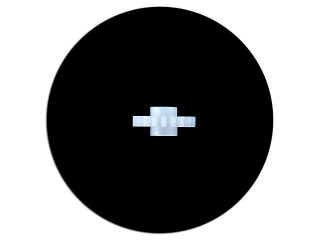 Pignon de compteur horaire pour FENDT 300 305 LS (instrument rond)