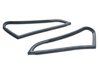 2x guarnizione finestrino triangolare per PORSCHE 911 F -68 striscia di tenuta L+R