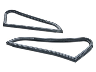 2 guarnizioni triangolari per finestrini per PORSCHE 911 F -68, striscia di tenuta S+D