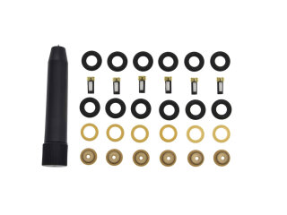6x Injector Seal Kit for PORSCHE 911 Carrera 3.2 + TOOLS
