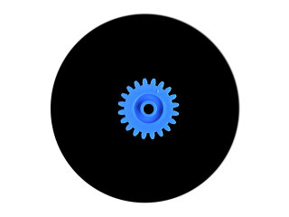 Knot counter gear for VDO Sumlog SL log speedometer - 12...