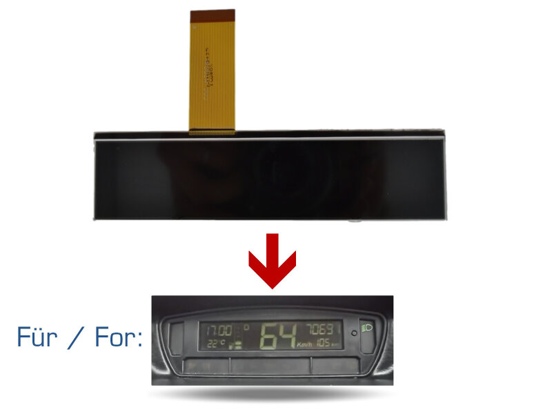 Display tachimetro per cruscotto Microcar MC1 MC2 M.Go Ligier X-TOO