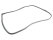 Door seal for PORSCHE 924 944 Coupe LEFT 94453709100 OE manufacturer