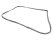 Vedação da porta para PORSCHE 924 944 Coupé DIREITA 477837466 Fabricante OE