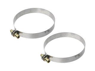 2x Exhaust clamps for PORSCHE 911 F/G 2.2 2.7 SC 3.0...