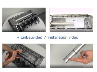 Tubo dellacqua per motore BMW Serie 5, Serie 6, Serie 7, X5 V8 11141439975