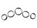 5x Dichtung Tacho für PORSCHE 911 G 964 993 Gummispannring Instrumente SET