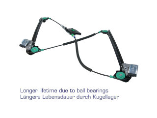 Tringlerie de lève-vitre pour PORSCHE 996 Boxster...