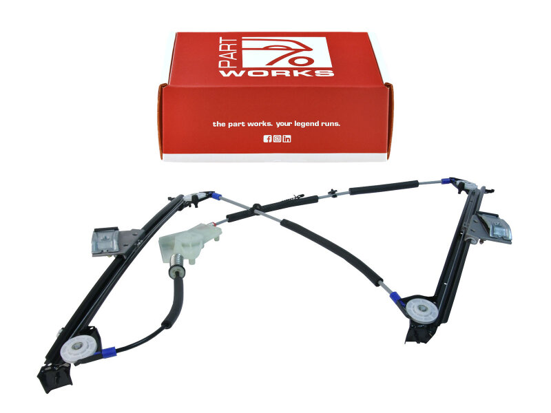 Tiranteria alzacristalli per PORSCHE 997 Boxster 987 con cuscinetti a sfere rinforzati, lato sinistro