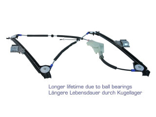 Window Regulator Linkage for PORSCHE 997 Boxster 987 Ball...