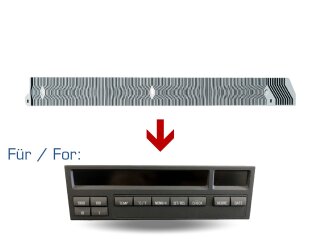 BMW 3シリーズE36 MFUオンボードコンピューターOBCディスプレイ用コンタクトフォイル、11個のボタン付き