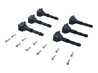 6x ignition coil for PORSCHE 996 3.4 Carrera 986 Boxster NGK