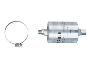 Filtro de combustible para PORSCHE 911 3.2 924S 928 944 964 993 + abrazadera MAHLE