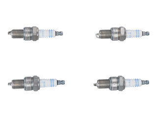 4x spark plug for PORSCHE 924S 944 2.5 944S 951 turbo BOSCH
