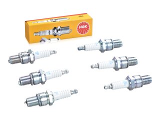 6x bougie dallumage pour PORSCHE 911 3.2 Carrera 231PS NGK