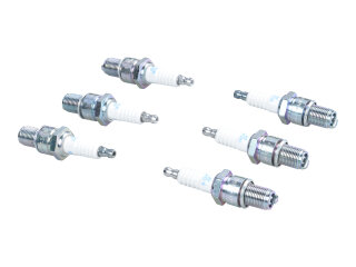 6x spark plug for PORSCHE 911 3.2 Carrera 231PS NGK