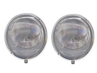 ポルシェ 356 VW ビートル用 ヘッドライト 2個 オリジナル HELLA L+R
