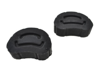 2x Supporti in gomma per scarico per PORSCHE 924 944 968 Sospensione catalizzatore marmitta centrale