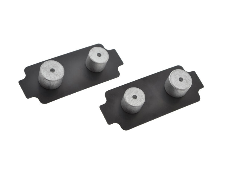 2x piastra di smorzamento per PORSCHE 996 997 Carrera 986 Boxster 987 Cayman ANTERIORE