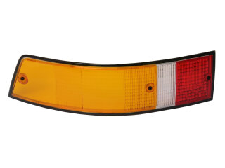 Achterlichtlenzen voor PORSCHE 911 F/G 73-89 EU ZWARTE RAND L+R