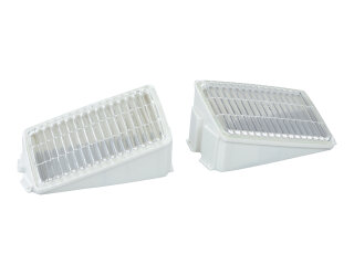 Fog light lens for PORSCHE 911 3.2 930 84-89 CLEAR BOSCH L+R