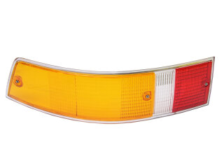 Feux arri&egrave;re pour PORSCHE 911 F/G 69-89 EU, cerclage chrom&eacute;, gauche + droite