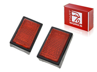 2 réflecteurs de pare-chocs pour PORSCHE 911 F 912...