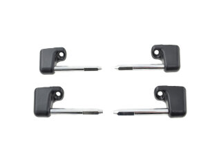 4 soportes para parasoles para PORSCHE 911 964 993 Targa/Cabrio 944 968 L+R METAL