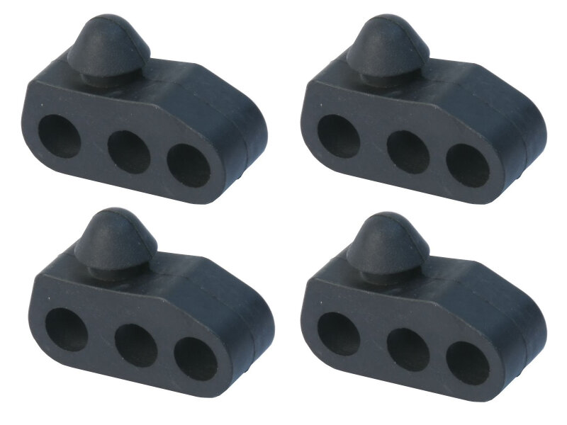 4x Ignition Cable Holders for PORSCHE 911 F/G 914 Rubber...