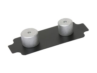 1x dempingsplaat voor PORSCHE 996 997 Carrera 986 Boxster...