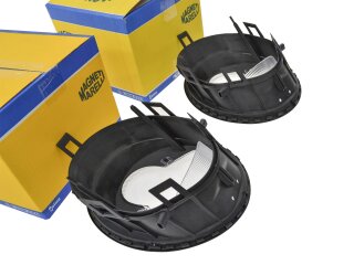 PORSCHE 993用ヘッドライトレンズ、左右。