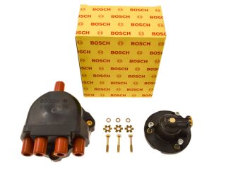 Tapa del distribuidor + rotor del distribuidor para PORSCHE 928 5.0 85- S4 GTS BOSCH