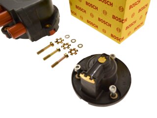 Tapa del distribuidor + rotor del distribuidor para PORSCHE 928 5.0 85- S4 GTS BOSCH