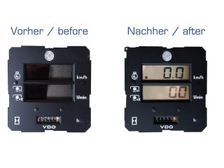 Display Traktormeter f&uuml;r STEYR 8120 8130 8140 8150 Traktormeter LCD Reparatur