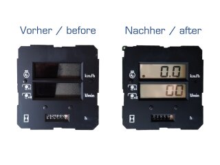 Tractormeterdisplay voor CASE CX60 CX70 CX80 CX90 CX100 Snelheidsmeter VDO-display