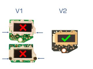 Horloge num&eacute;rique pour AUDI 80 100 200 V8 - R&eacute;paration d&eacute;cran LCD V2