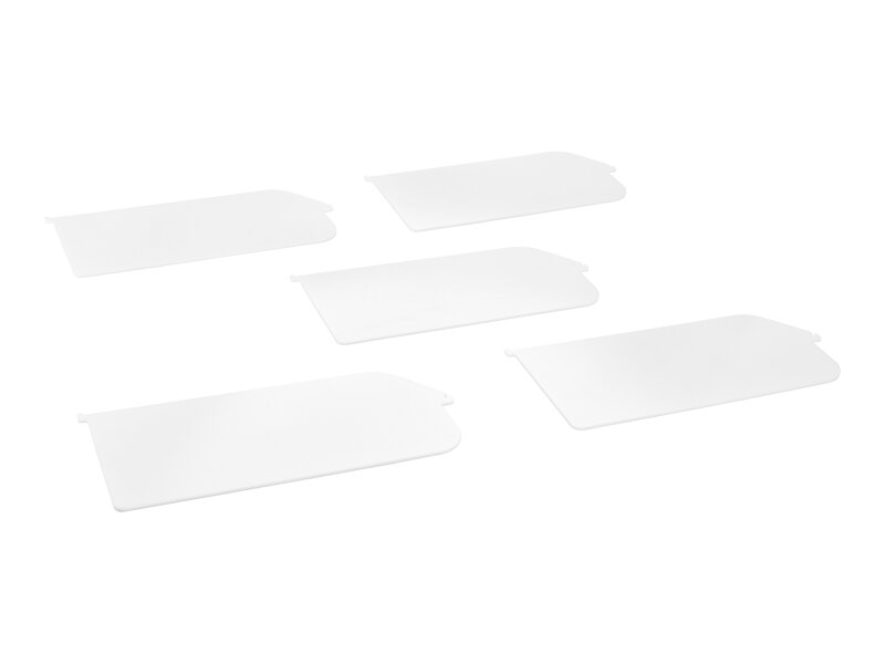 5 divisori per contenitore aperto Hünersdorff, cassa di stoccaggio, contenitore impilabile, misura 4