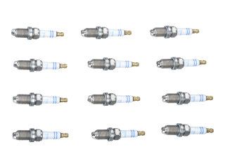 12x spark plug for PORSCHE 964 993 Carrera BOSCH