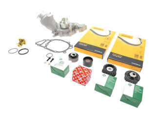 Pompe à eau + kit de distribution + galets pour...