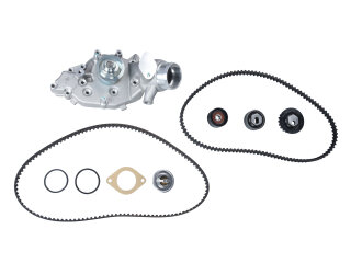Wasserpumpe + Zahnriemensatz + Laufrollen f&uuml;r PORSCHE 944 2.5 924S ab 87-